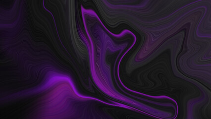 Wall Mural - 4K Abstract puple background of colorful liquid liner. Abstract texture of liquid acrylic.
