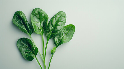 Canvas Print - fresh spinach