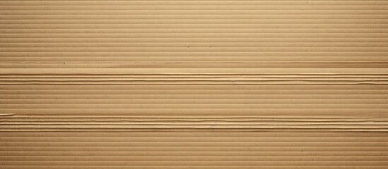 Poster - Background featuring a textured kraft paper made of corrugated cardboard, with space for adding images or text. with copy space image. Place for adding text or design