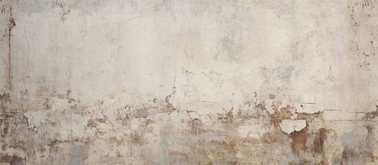 Aufkleber - An old-style wall banner with a vintage or grungy white background resembling a natural cement or stone texture, designed as a retro pattern with a rustic, aged, or construction theme, perfect for