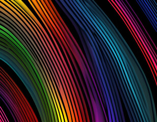 abstract rainbow background, abstract background, abstract rainbow lines background