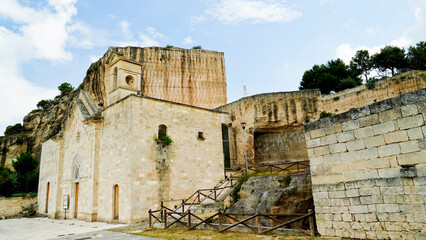 Wall Mural - borgo e gravina di Palagianello, Taranto. Puglia, Italy