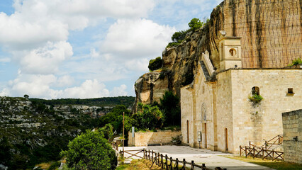 Wall Mural - borgo e gravina di Palagianello, Taranto. Puglia, Italy