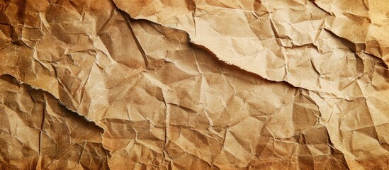 Aufkleber - Brown textured paper background with copy space image.