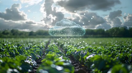 Poster - Innovative Smart Agricultural Technology with Cloud Connected Sensors Monitoring Field Data