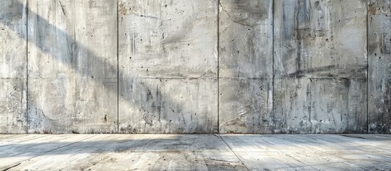 Fototapete - Concrete wall texture in modern loft style with scratch line surface for a copy space image.