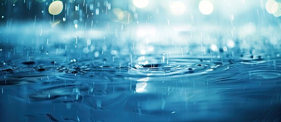 Aufkleber - Background with water in a pool, suitable as a copy space image.