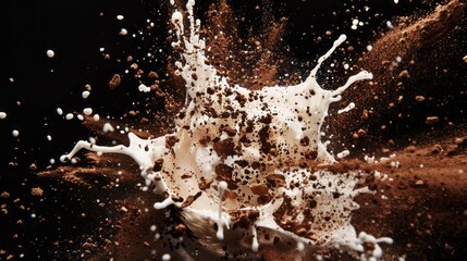 Poster - Cocoa Powder Explosion