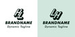 © Prayoga - Letters HL and LH 3D Monogram Logo, Suitable for business with LH or HL initials