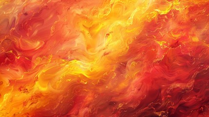 Leinwandbilder - Bright and vivid fire flames with a mix of red, orange, and yellow hues