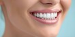 © Anastasiia - Capturing the Beauty of a Smiling Woman's Perfect White Teeth with Dental Veneers. Concept Smile Transformation, Cosmetic Dentistry, Dental Veneers, Perfect White Teeth, Beauty Portrait