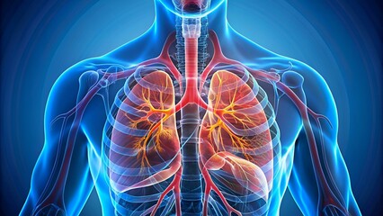 Human Body Organs (Lungs Anatomy)