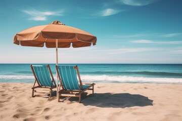 Beach furniture umbrella outdoors. 