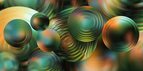 Poster - Abstract illustration of singularity concept. Origin of life. Space and science. Background image. Created with Generative AI technology.