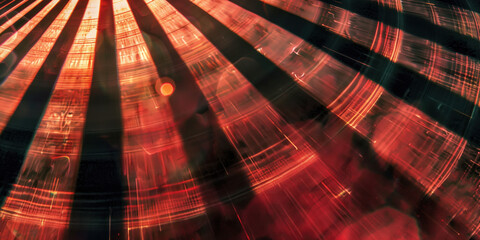 Poster - Abstract illustration of singularity concept. Origin of life. Space and science. Background image. Created with Generative AI technology.