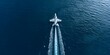 © Anastasiia - Aerial view of military aircraft carrier with fighter jets taking off. Concept Military Aircraft Carrier, Aerial View, Fighter Jets Taking Off, Naval Operations, Military Power