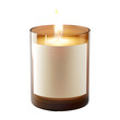 © Oksana - Candle mockup isolated on transparent background