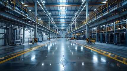 Poster - Futuristic Smart Manufacturing Facility Optimizing Resource Utilization for Sustainable Production