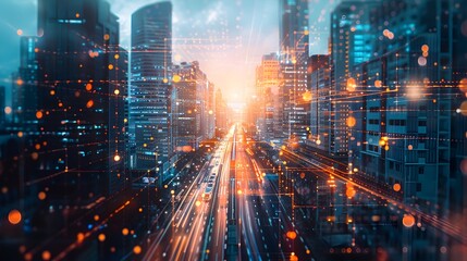 Poster - Energy Efficient Urban Skyline with Data Driven Transportation Solutions
