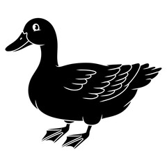 Poster - duck animal icon