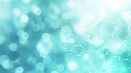 Wall Mural - abstract medical futuristic light blue geometrical neutral pattern universal background for science,