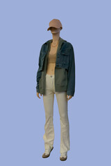 Wall Mural - Full length female mannequin