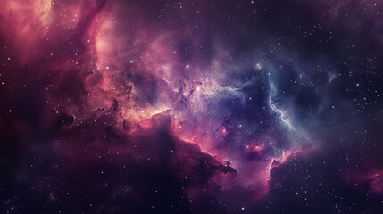 Poster - The beauty of nebulae, with their colorful clouds of gas and dust, showcases the artistry of the cosmos and the birthplace of stars.