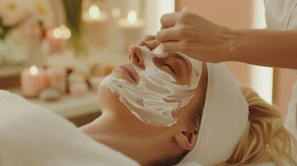 Sticker - The spa facial treatment