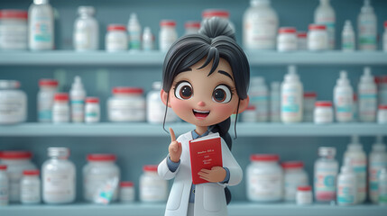 Wall Mural - doctorIn the pharmacy