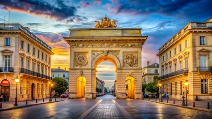 Arc de Triomphe in Montpellier, France