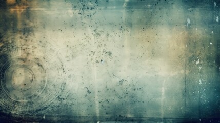 Wall Mural - Abstract Film Texture with Distressed Edges