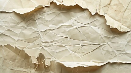 Wall Mural - Texture of a Paper with Torn and Ripped Corner