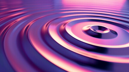 Poster - An abstract ring background for a business presentation. A radial bright pattern concept. A modern surface texture.