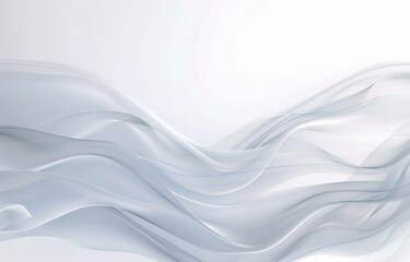 Poster - A white and gray abstract background with a modern silver space. An abstract texture with a modern silver design.