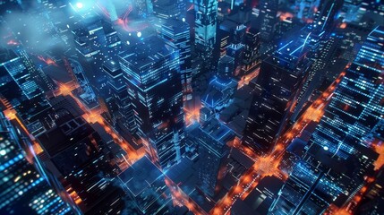Poster - the 5g wireless network, high speed internet, cloud computing or linked diagram technology, data sto
