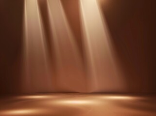 Poster - The background is golden gradient black overlays, night, dark, evening, with space for text.