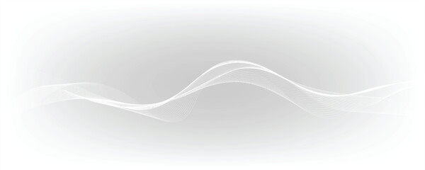 Wall Mural - abstract white gradient background with lines
