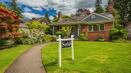 Home sweet sold: A cozy suburban home with a 