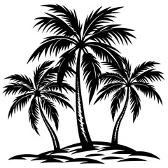 Wall Mural - palm-trees