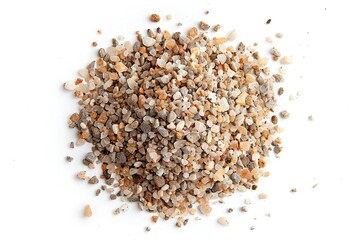 Aufkleber - A compact pile of gravel on a white surface