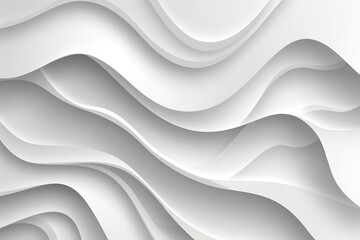 Wall Mural - Grey white abstract background paper shine and layer element vector for presentation design. Suit for business, corporate, institution, party, festive, seminar, and talks.