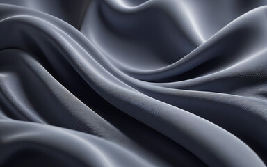 abstract background luxury cloth or liquid wave or wavy folds of.  Generative AI.