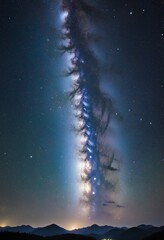 Wall Mural - Enchanting Night Sky Design