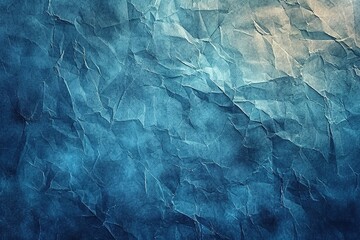 Wall Mural - old blue paper background with marbled vintage texture in elegant website or textured paper design