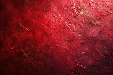 Wall Mural - Red Christmas background with vintage texture, abstract solid elegant textured paper design