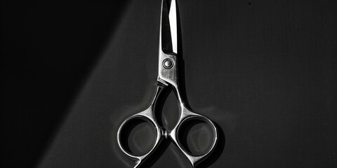 Poster - A pair of scissors sitting on a table