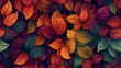 © TukTuk Design - Autumn leaves pattern background