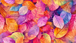 © TukTuk Design - Autumn leaves pattern background