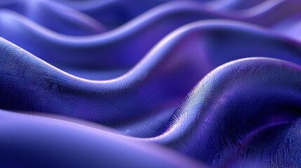 Wall Mural -   Close-up of blue and purple background with wavy lines in the bottom half