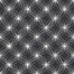Aufkleber - Seamless abstract geometric pattern ideal for backgrounds and creative projects